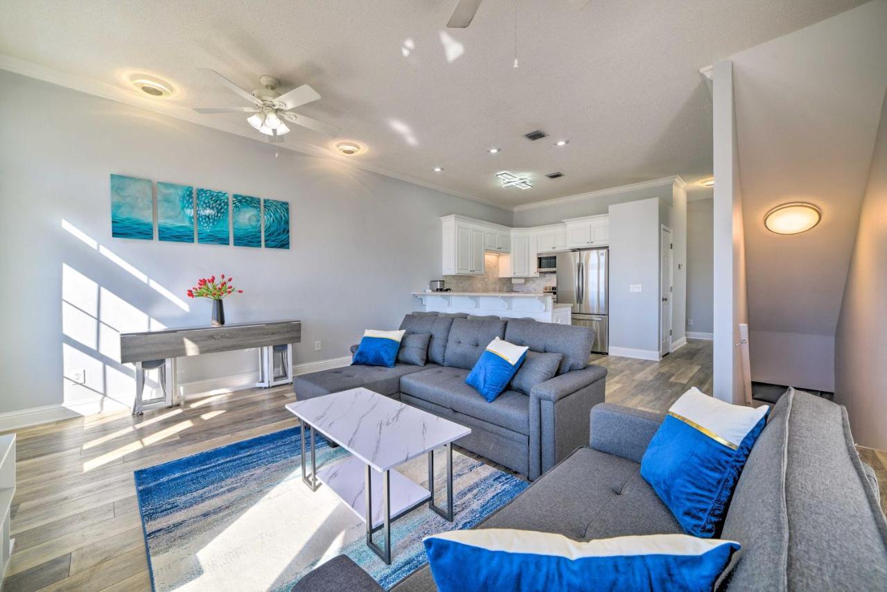 Sunny Pcb Home With Balcony Steps To The Beach! 巴拿马城 外观 照片