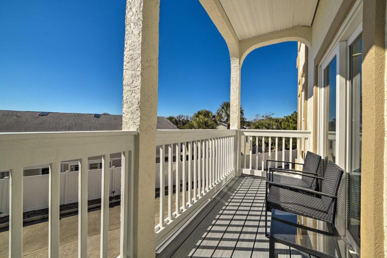 Sunny Pcb Home With Balcony Steps To The Beach! 巴拿马城 外观 照片