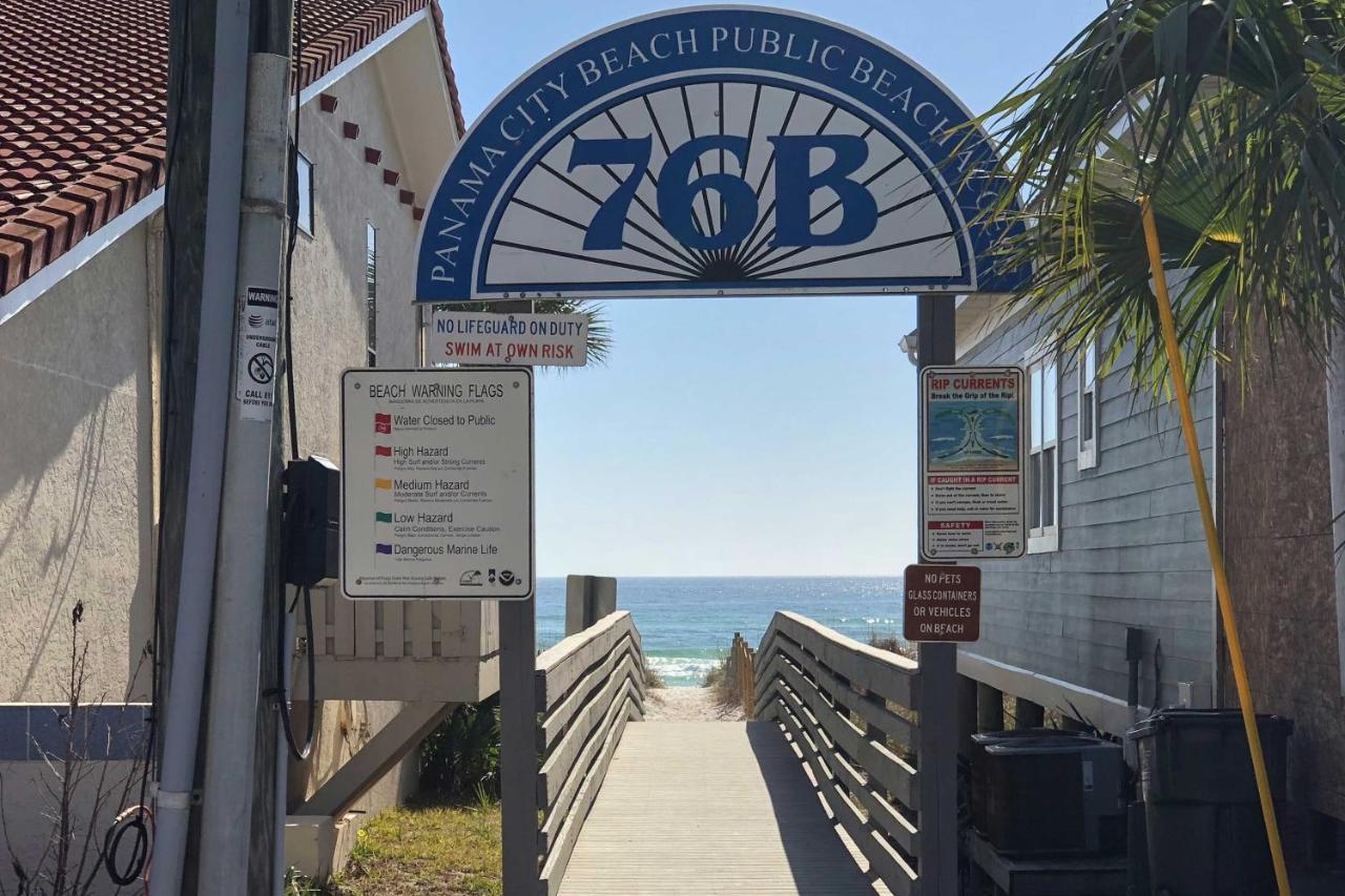 Sunny Pcb Home With Balcony Steps To The Beach! 巴拿马城 外观 照片