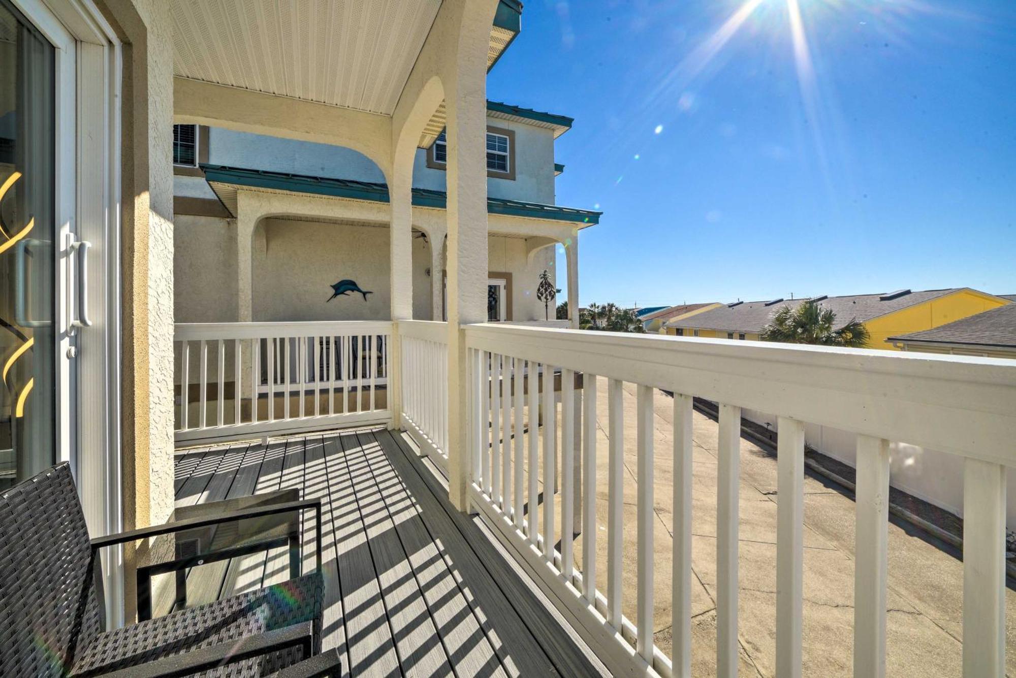 Sunny Pcb Home With Balcony Steps To The Beach! 巴拿马城 外观 照片